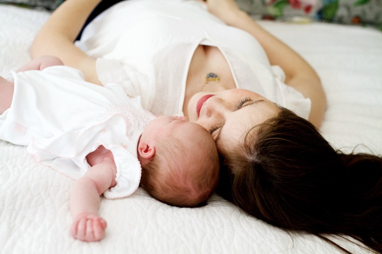 Mom and baby 